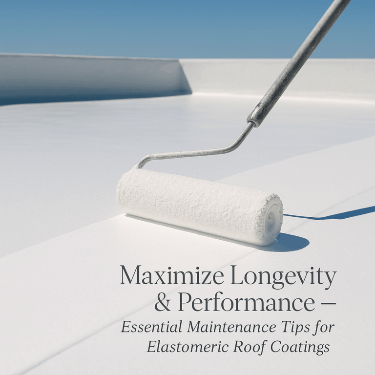 Maximize Longevity and Performance: Essential Maintenance Tips for Elastomeric Roof Coatings